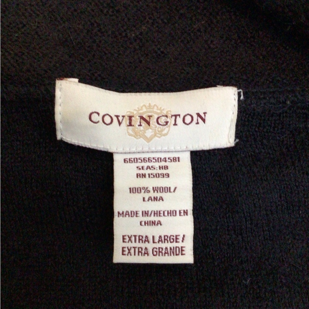 Covington Black Women's Jacket xl. (0186) - Picture 2 of 8